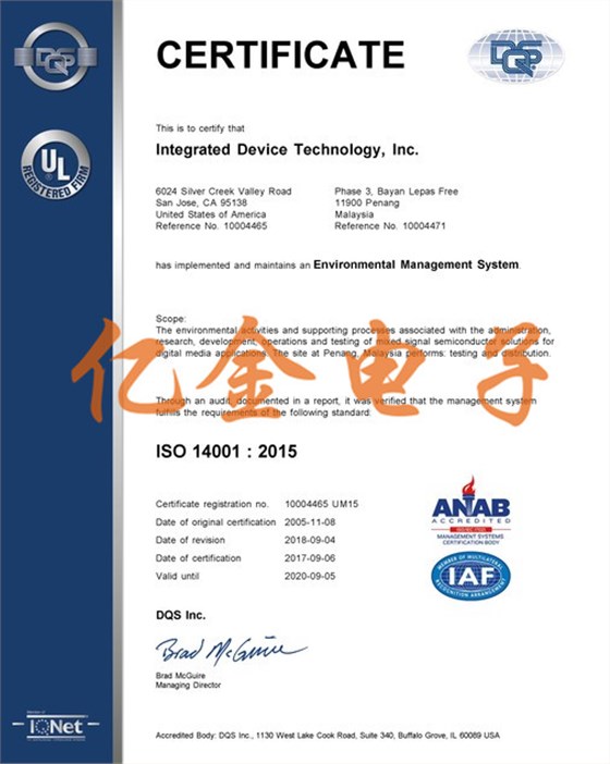 美国IDT CRYSTAL为环保推出的绿色计划