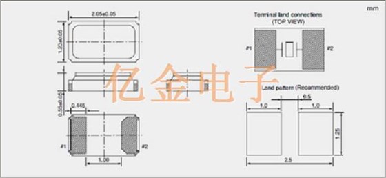 NDK旗下125度超高耐温车用表贴型音叉谐振器强势登场