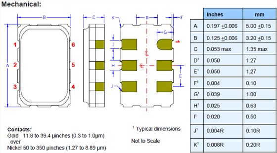 hc55d 3.3v 5.0-3.2 HCSL
