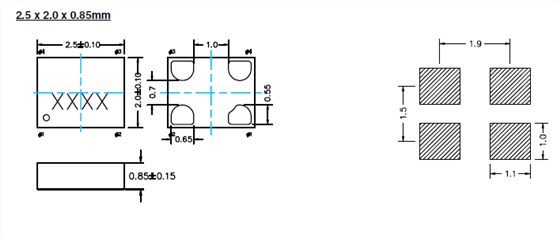 SiT8002AA-2520 OSC