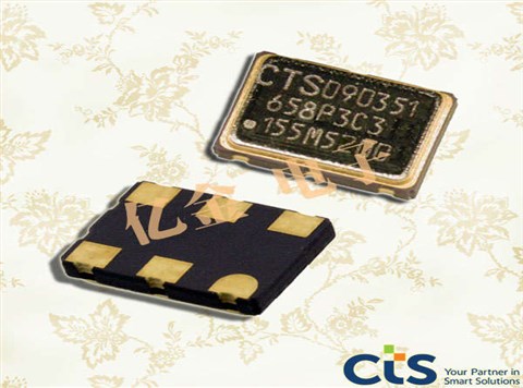 CTS晶振,石英晶体振荡器,658晶振,多输出差分晶振