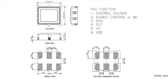 TXC_DR_3.2_2.5 CMOS VCXO