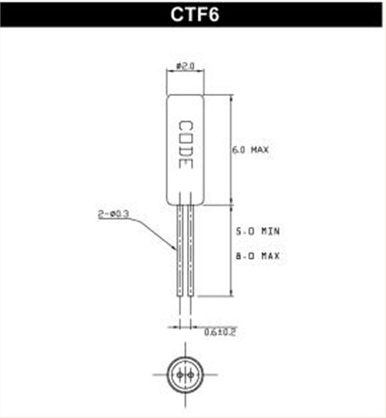 CTF6尺寸 