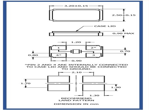 ILCX13-II5F8-40.000MHz,ILSI原装正品晶振,3225mm无源晶体