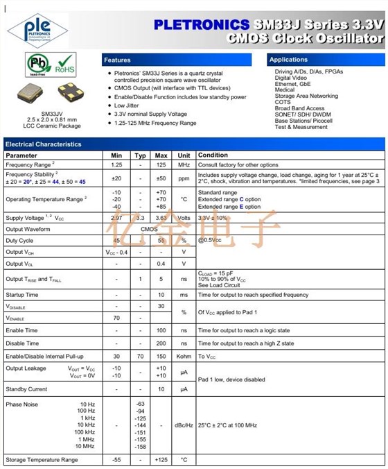 SM33J 3.3V