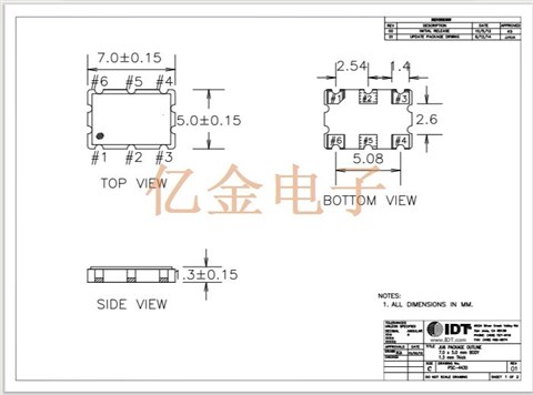 XLL736200.000000I,Renesas瑞萨晶振,3.3V有源差分晶振