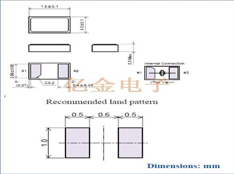 ABS05-32.768KHZ-T,Abracon高品质晶振,1610小型音叉晶振