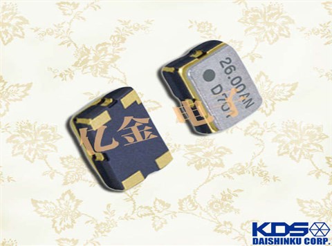 1XTV26000MCA晶振,DSA321SCL贴片晶振,VC-TCXO有源晶振