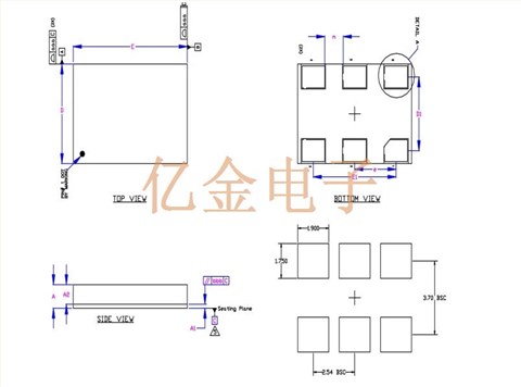 MX575ABC25M0000,Microchip欧美进口晶振,LVCMOS输出晶振