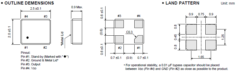 FCXO-05E_2.5_2.0 OSC