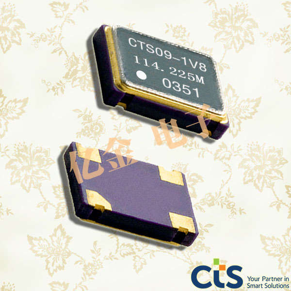 CTS晶振,石英晶体振荡器,636晶振,636L3C012M00000晶振