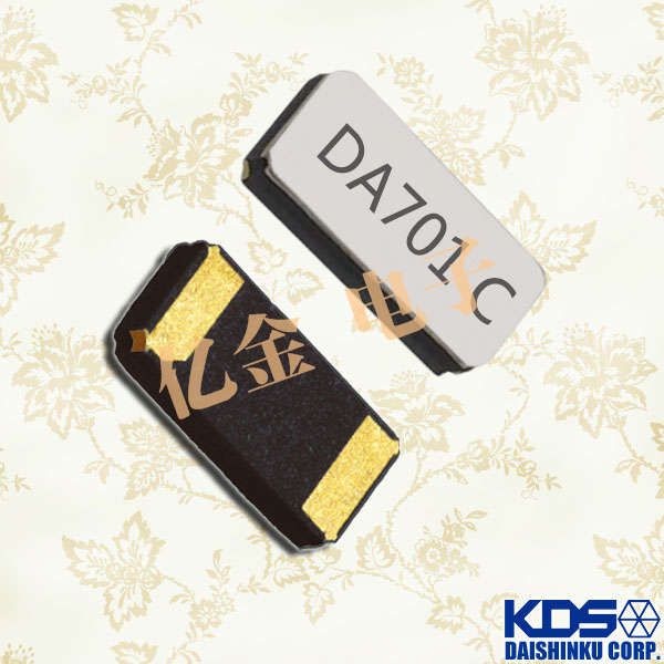 KDS小型薄型晶振,DST310S移动通信设备用晶振,1TJF0SPDN1A000B无源晶振