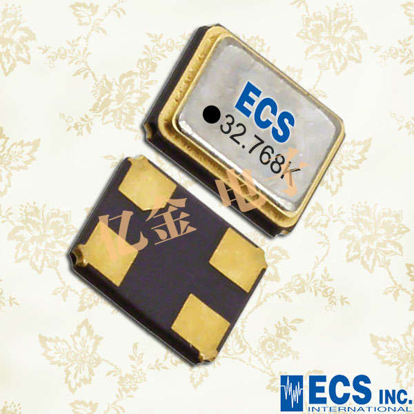 ECS晶振,ECS-327MVATX晶振,32.768kHz振荡器