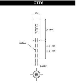 Cardinal晶振,CTF6晶振,CTF6-A1C3-32.768K-D12.5晶振