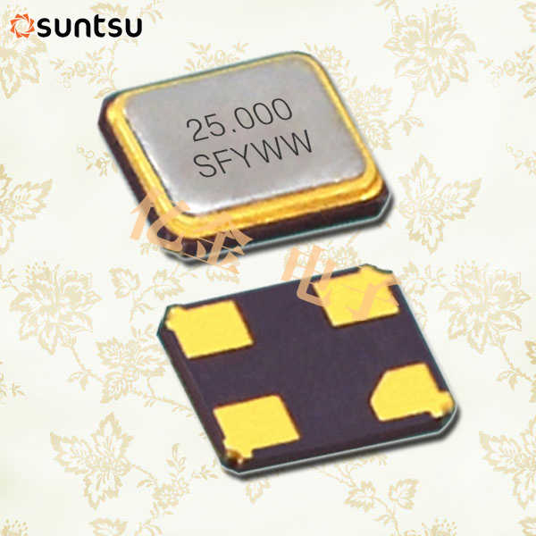 SXT32413BB27-44.000M 13PF 30PPM 44MHz 3225 SUNTSU