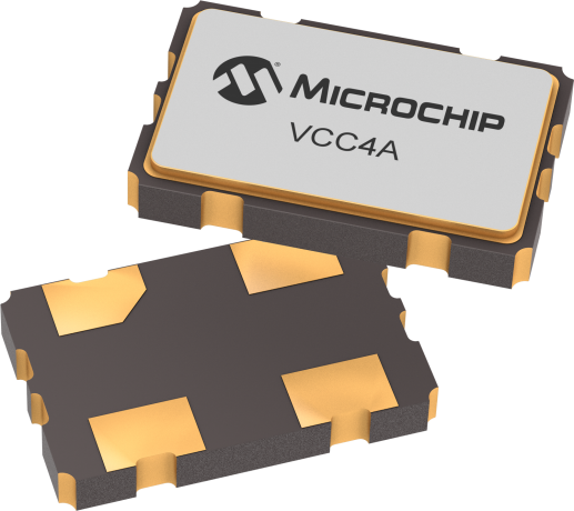 Microchip晶振,VCC4A-B3D-24M5760000TR,5032mm,6G以太网晶振