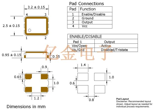SM44K 3225 CMOS