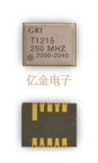 T1215-T57-PE-5.0-LG-B-300MHz-E,T1215温补晶振,射频遥测系统
